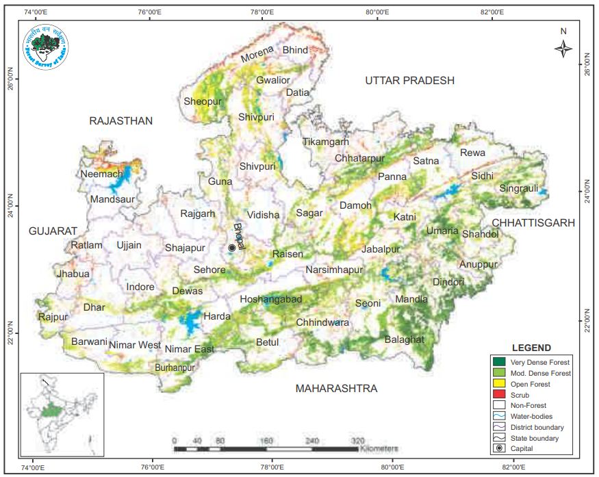 Madhya Pradesh Ke Van